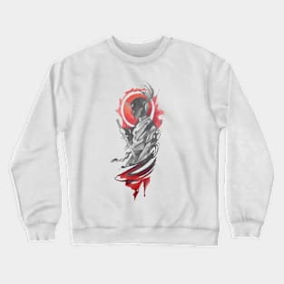 Samurai japan style Crewneck Sweatshirt